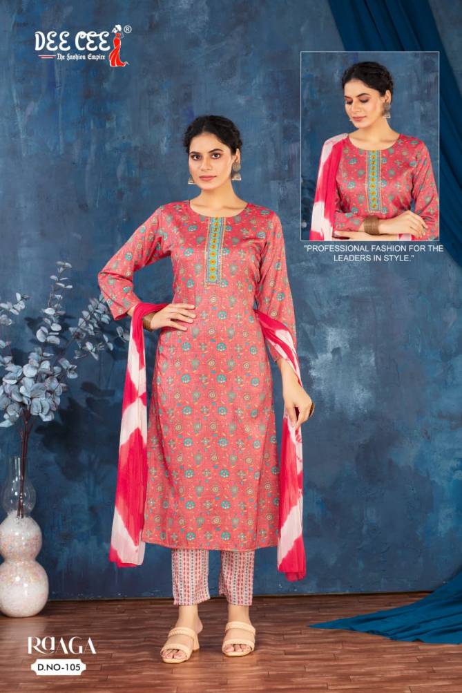 Raga By Deecee Capsule Printed Kurti With Bottom Dupatta Wholesale Shop In Surat